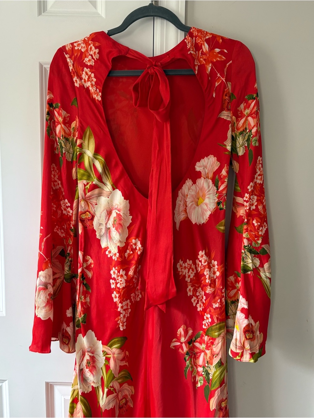 Hemant & Nandita Hibi Back Tie Maxi Dress NWT - Picture 5 of 14